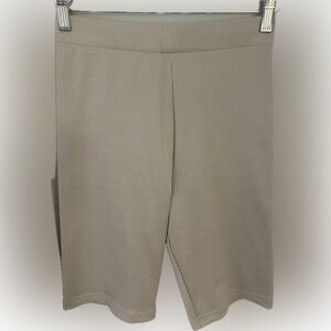 H&M Ribbed Biker shorts